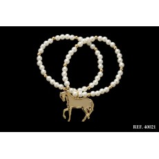 Pulseira Pérola Cavalo